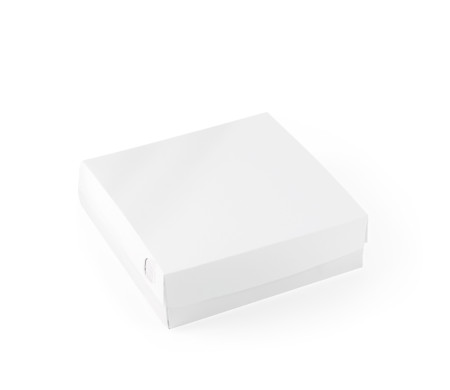 Caja cuadrada con tapa para mix de sushi