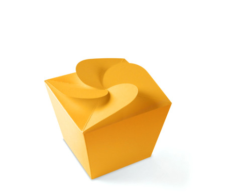 Boîte pour crèmes, originale en forme de fleur 