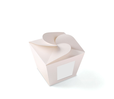 Box for Beauty Creams, Original and Shaped like a Flower
