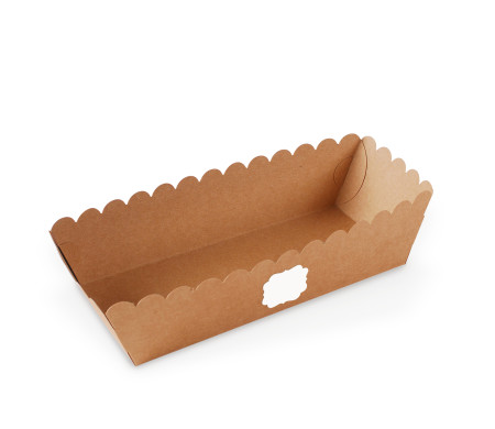 Tray for hot dogs and cakes