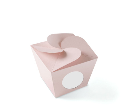 Box for Beauty Creams, Original and Shaped like a Flower