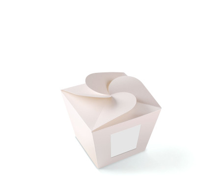 Boîte pour crèmes, originale en forme de fleur 