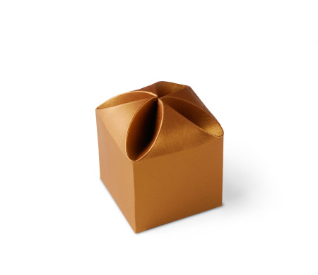 Caja Regalo con Un Sorprendente Cierre en Flor