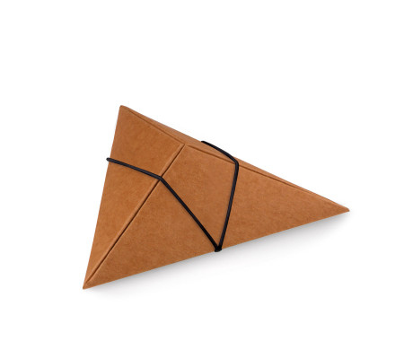 Caja Triangular de Cartón