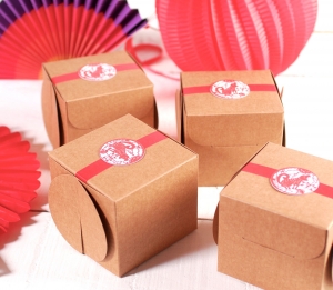 Caja para regalos de estilo oriental