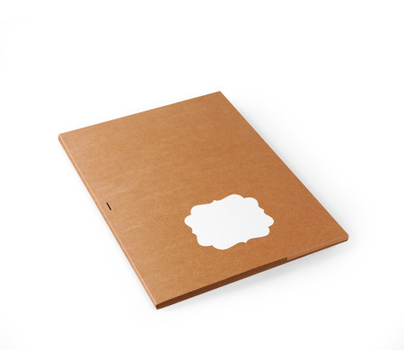 Carpeta de Cartón para Entregar Fotos y CDs