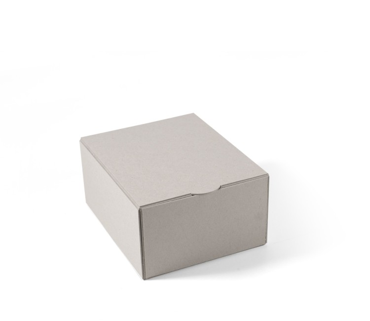 Caja rectangular automontable de cartón ecológico rígido Caja rectangular automontable de cartón ecológico rígido