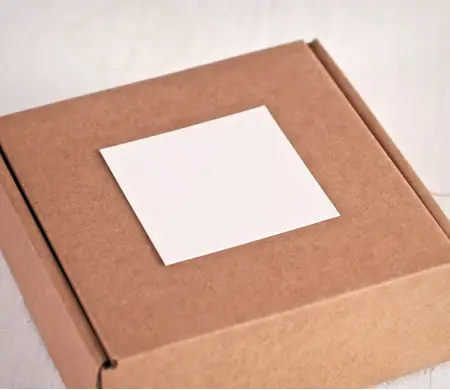 Cep Square Custom Stickers | SelfPackaging