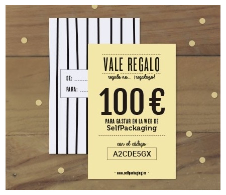Vale regalo SelfPackaging 50 €