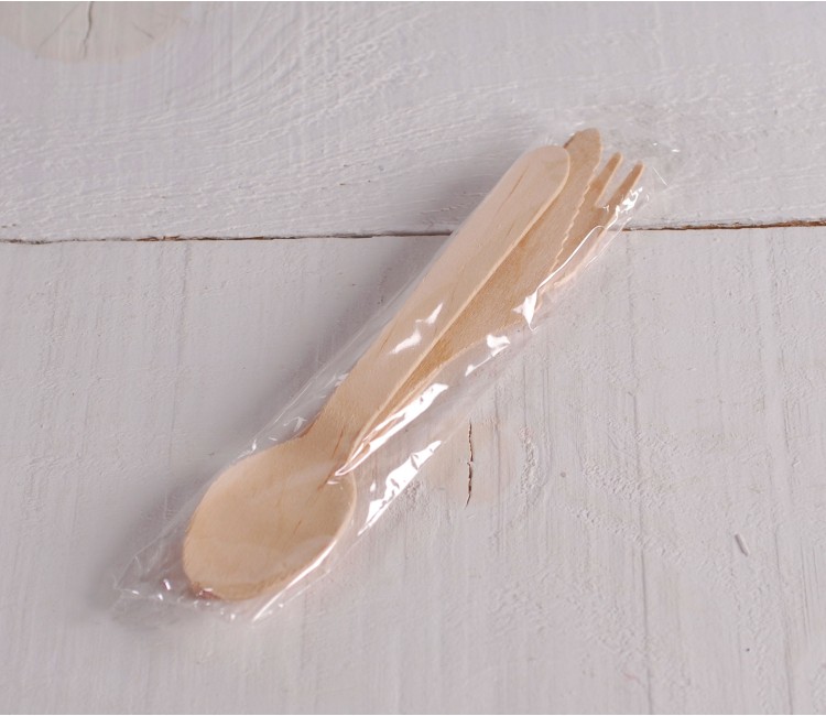Set de couverts en bois Set de couverts en bois