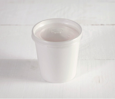 Bicchiere in cartone da 16 OZ per zuppe o gelati