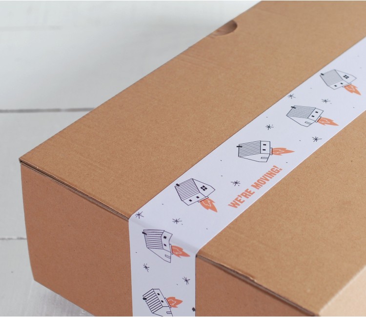 Printed Sellotape For Removals | SelfPackaging