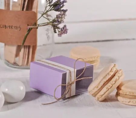Cajita para macaron