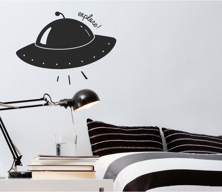Vinyle Vaisseau Spatial pour Enfant 
