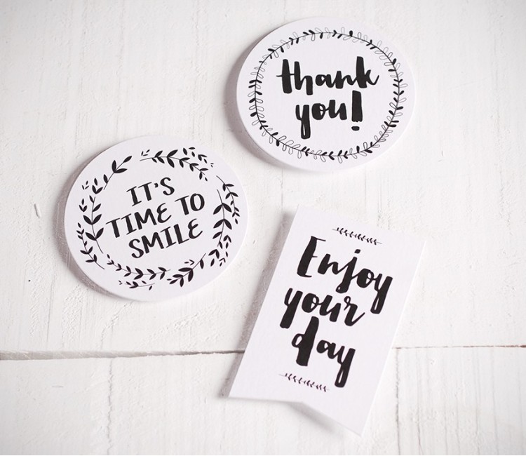 Adesivi per i regali "Happy" Adesivi per i regali "Happy"