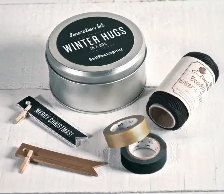 Kit To Decorate Christmas Presents | SelfPackaging