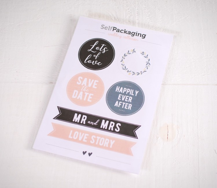 Autocollants pour Mariages, Petits Messages Plein d’Amour ! Autocollants pour Mariages, Petits Messages Plein d’Amour !
