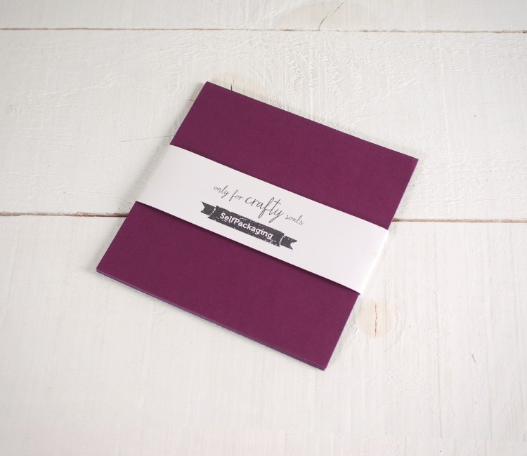 Feuilles de papier bristol Vin Sirio 16,5x 16,5cm
