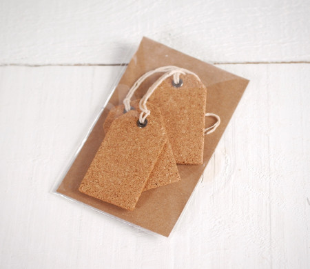 Etiquetas de Corcho para Tus Regalos
