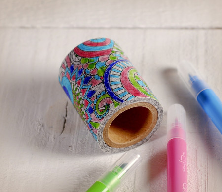 Washi Tape para Colorear