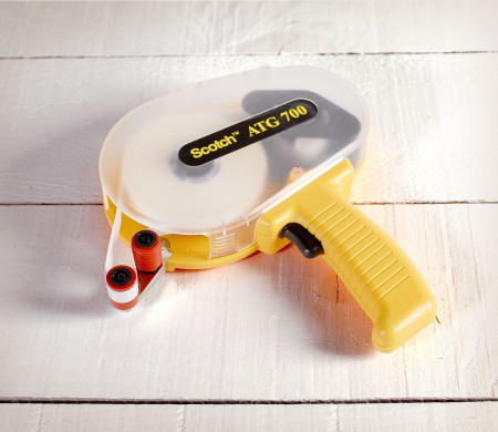 Double sided sellotape gun