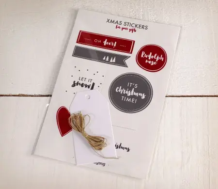 Kit Adhesivos y Etiqueta para Navidad | Selfpackaging