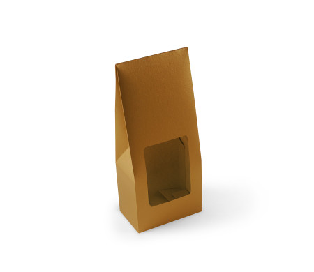 Caja con ventana para alimentación