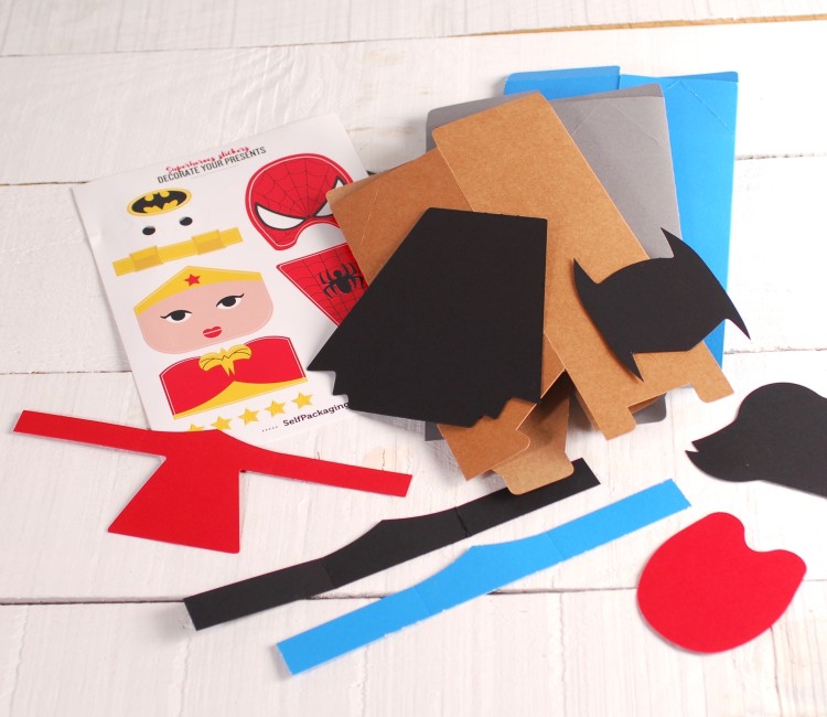 Superhero gift boxes
