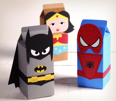 Superhero gift boxes