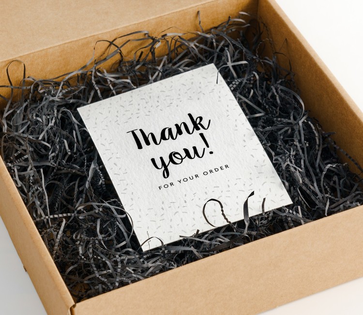 A Dankeschon Grusskarte | SelfPackaging