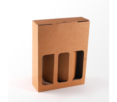 Caja de cartón para botellas de vino. El toque premium que necesitas