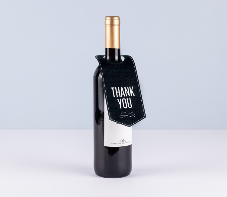 Etiqueta para cuello de botella Etiqueta para cuello de botella