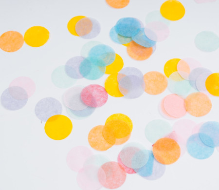 Giant confetti