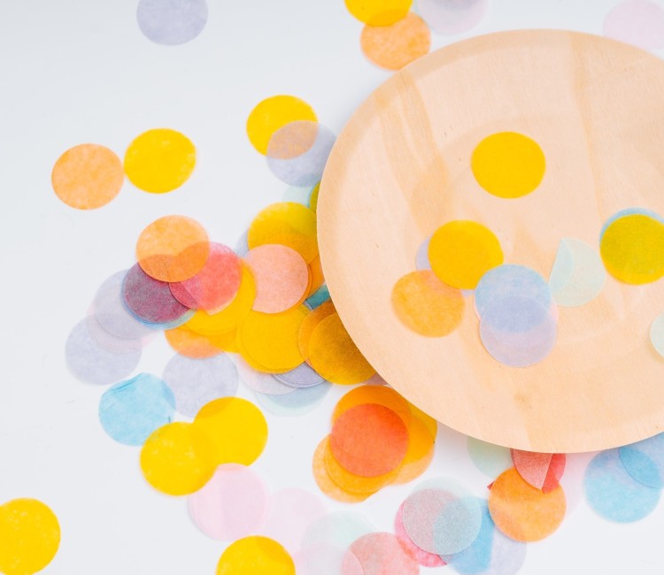Confettis géants