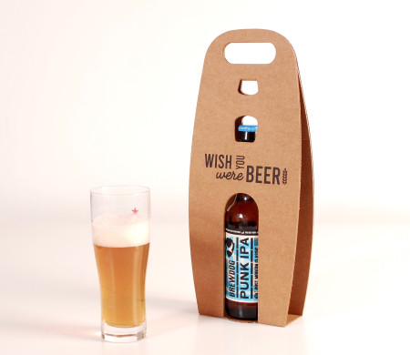 Scatola singola per birra con stampa