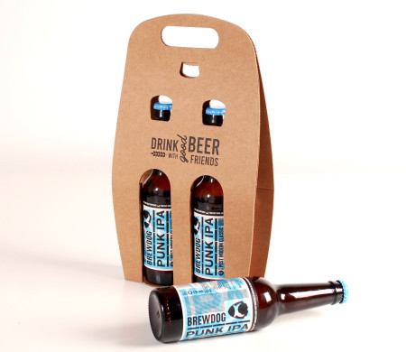 Caja para cervezas con ranura doble Caja para cervezas con ranura doble