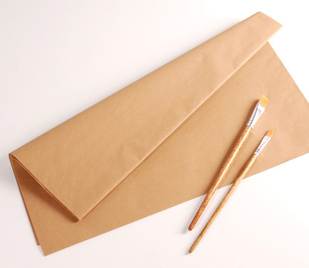 Kraft-coloured Manila Paper
