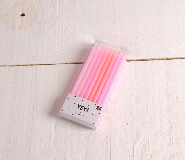 Farbige Kerzen | SelfPackaging