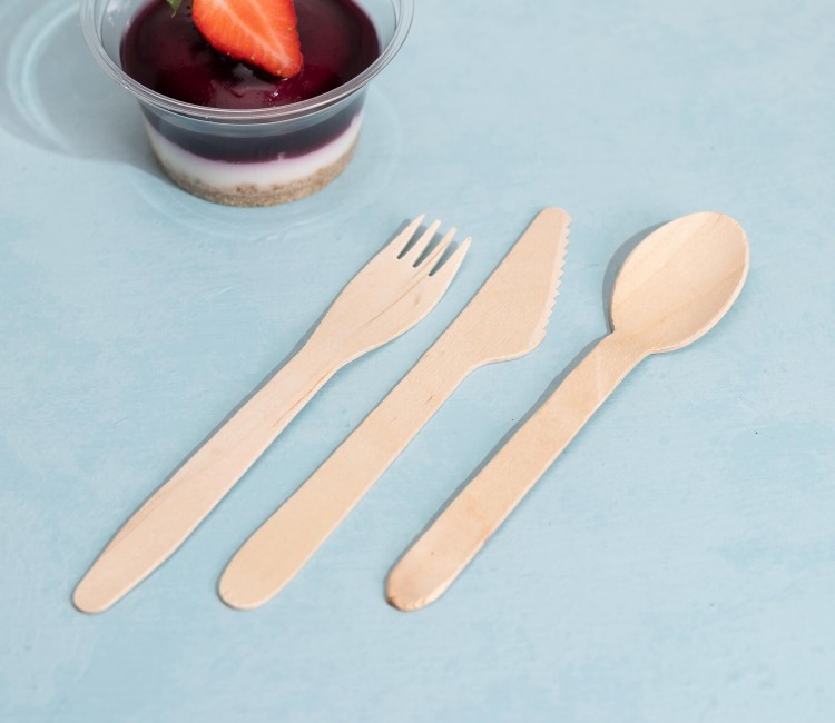 Set de couverts en bois Set de couverts en bois