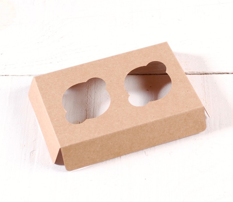 Holder per 2 mini cupcake, ideale per le pasticcerie Holder per 2 mini cupcake, ideale per le pasticcerie