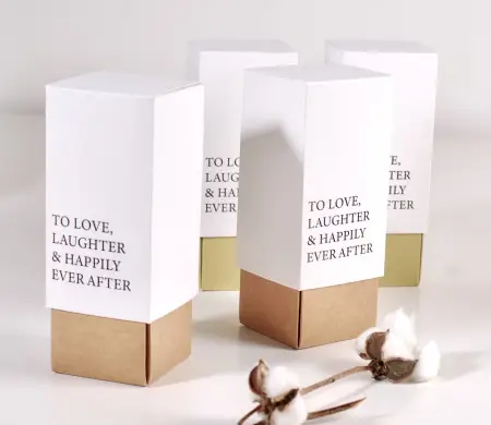 Scatola decorata per matrimoni