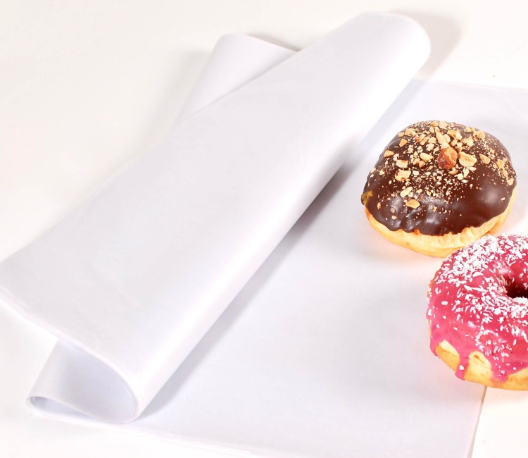  White waxed paper coated on both sides 