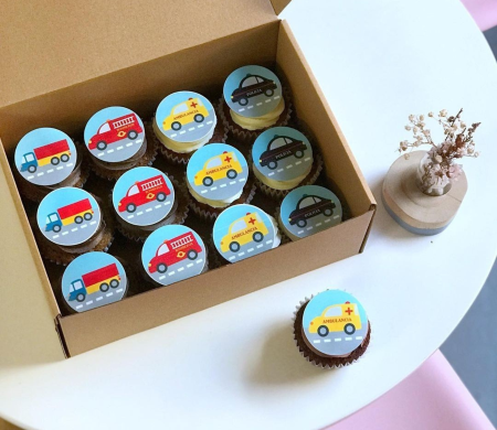 Caja para doce cupcakes Caja para doce cupcakes