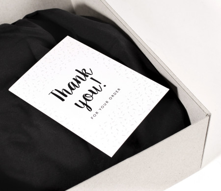A Dankeschon Grusskarte | SelfPackaging
