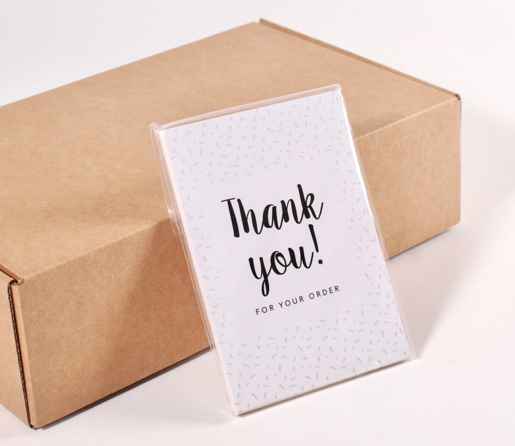 I Ei A Thank You Card | SelfPackaging
