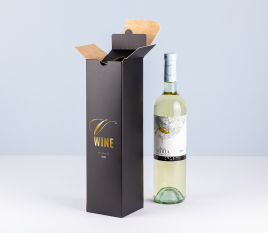 Caja de vino básica individual