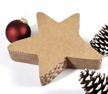 Boîte en forme d'étoile pour Noël