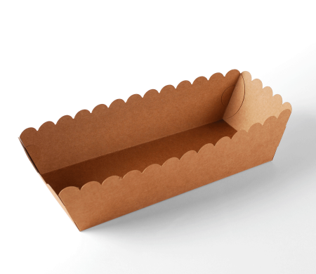 Tray for hot dogs and cakes