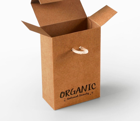 Cardboard Gift Box with a Very Original Fastener