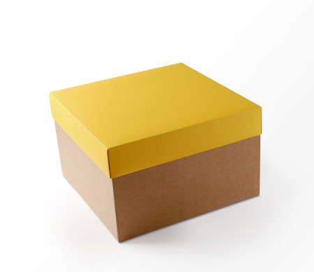 Caja para sombreros. De fácil montaje y disponible en 3 tamaños.